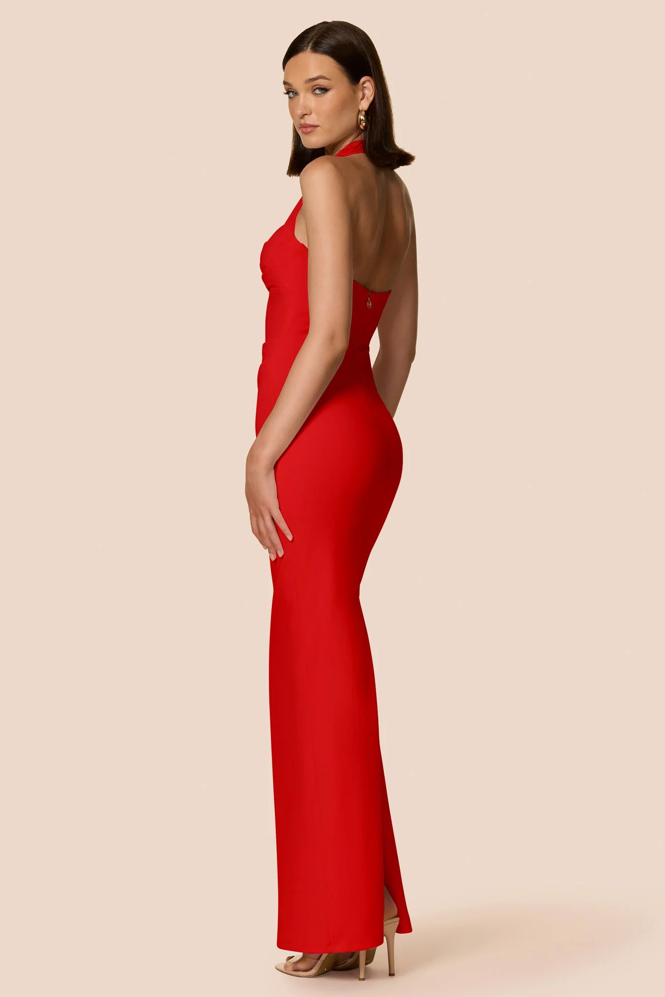 Nookie Lottie Gown - Cherry