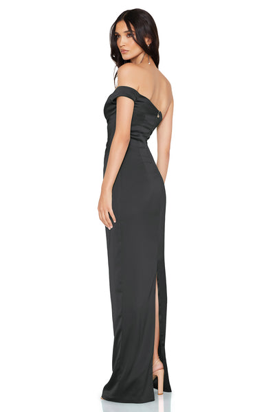 Nookie Pallisade Gown - Black - SHOPJAUS - JAUS