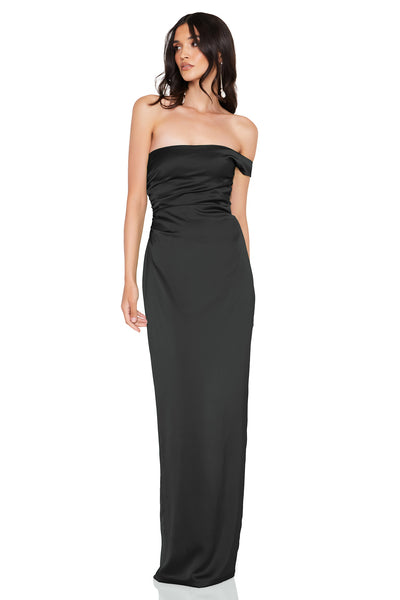 Nookie Pallisade Gown - Black - SHOPJAUS - JAUS