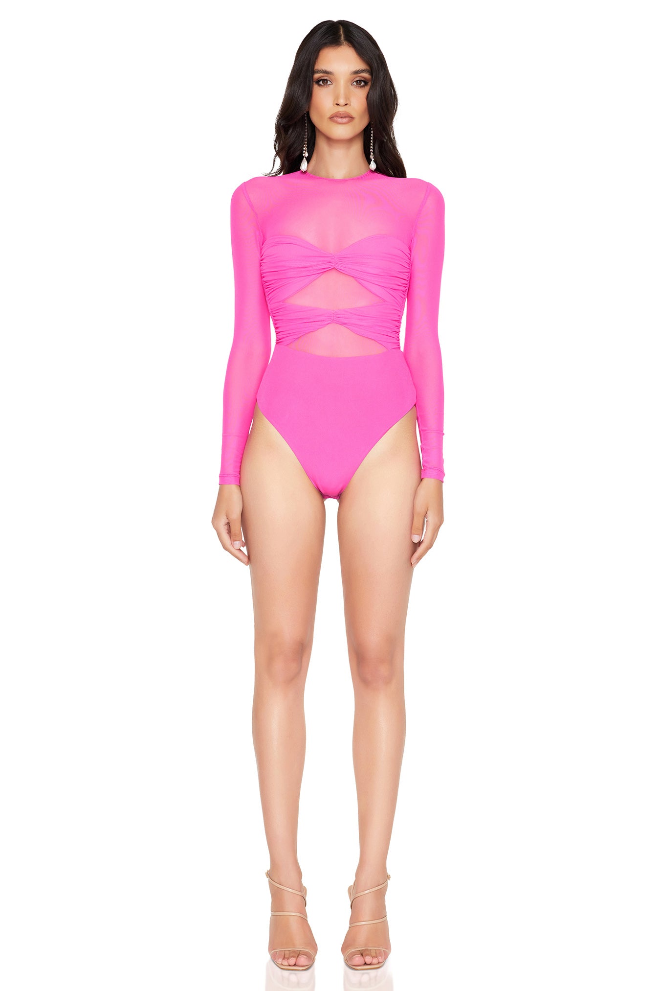 Nookie Intrigue Bodysuit - Candy - SHOPJAUS - JAUS