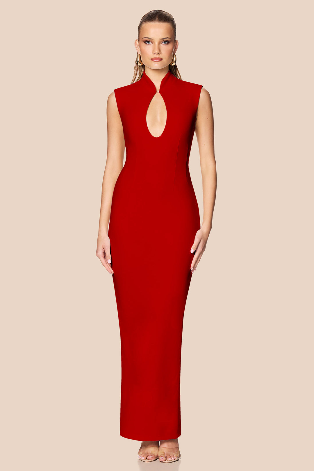 nookie dress red Noemie Maxi