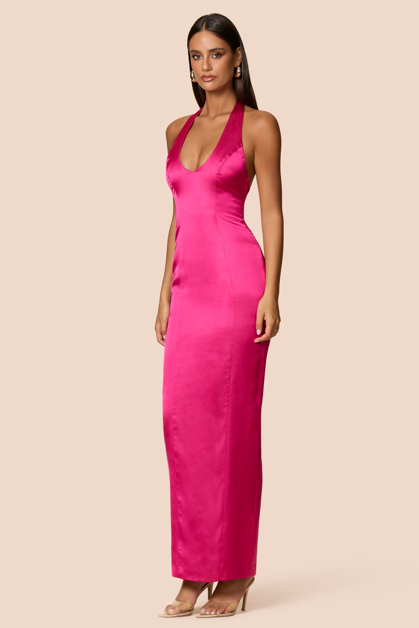 Nookie Sabine Maxi Dress -  Fuchsia