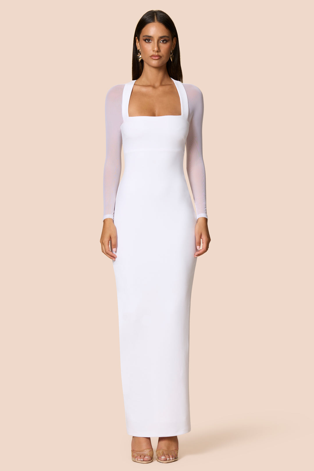Nookie Amore Maxi Dress - Ivory Nookie Amore Maxi Dress - Ivory