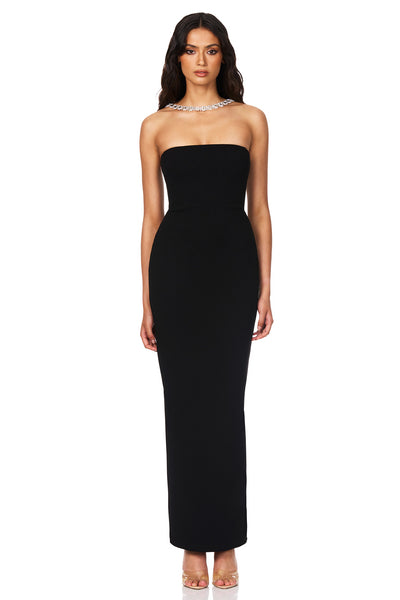 Nookie Madison Gown - Black - SHOPJAUS - JAUS