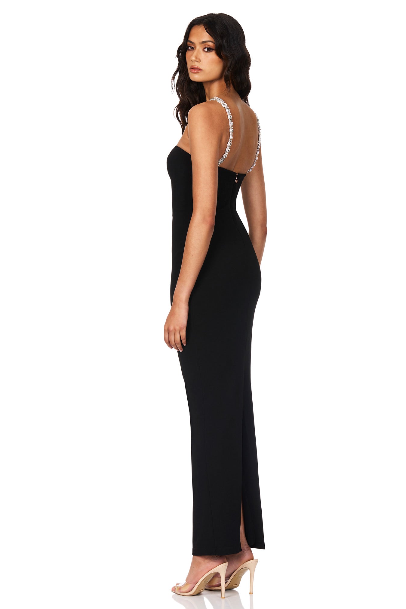 Nookie Madison Gown - Black - SHOPJAUS - JAUS