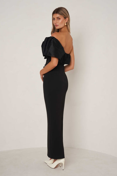 Naomi Dress - Black - SHOPJAUS - JAUS