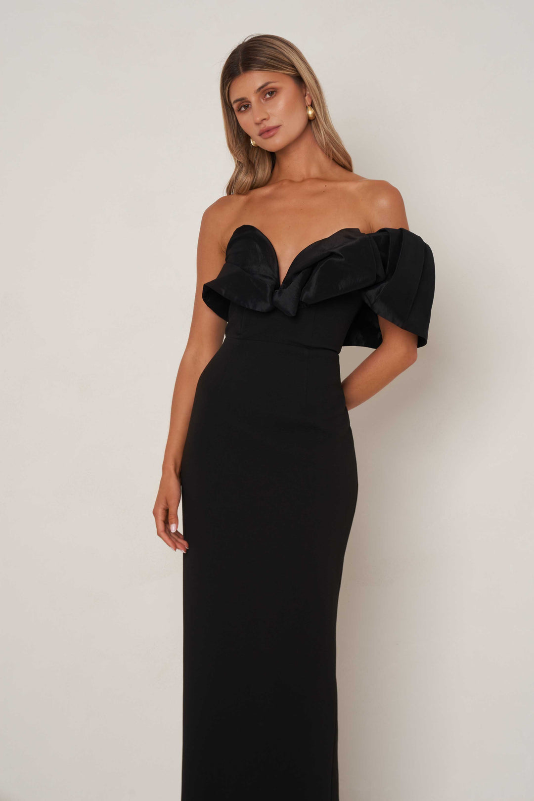Naomi Dress - Black - SHOPJAUS - JAUS