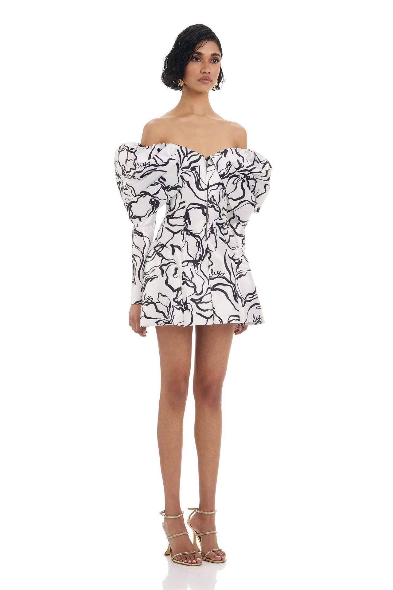 Noelle Dress - Print - SHOPJAUS - JAUS