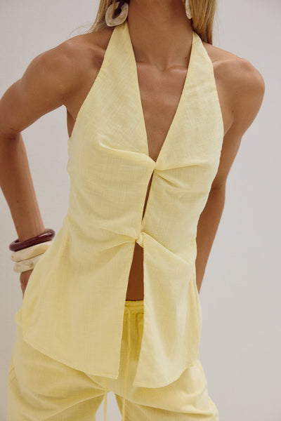 Poppy Top - Lemon - SHOPJAUS - JAUS