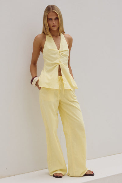 Poppy Pants - Lemon - SHOPJAUS - JAUS