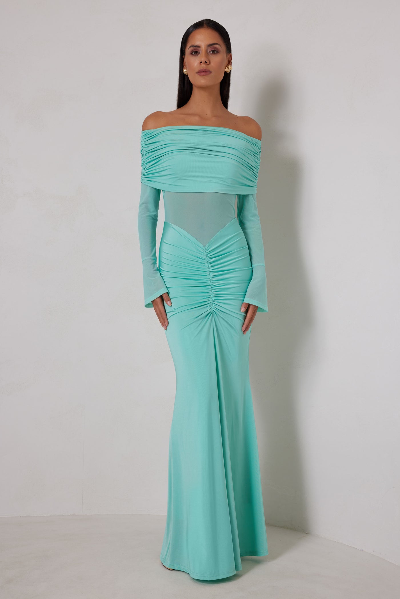 Paige Dress - Turquoise