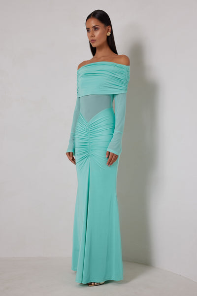 Paige Dress - Turquoise