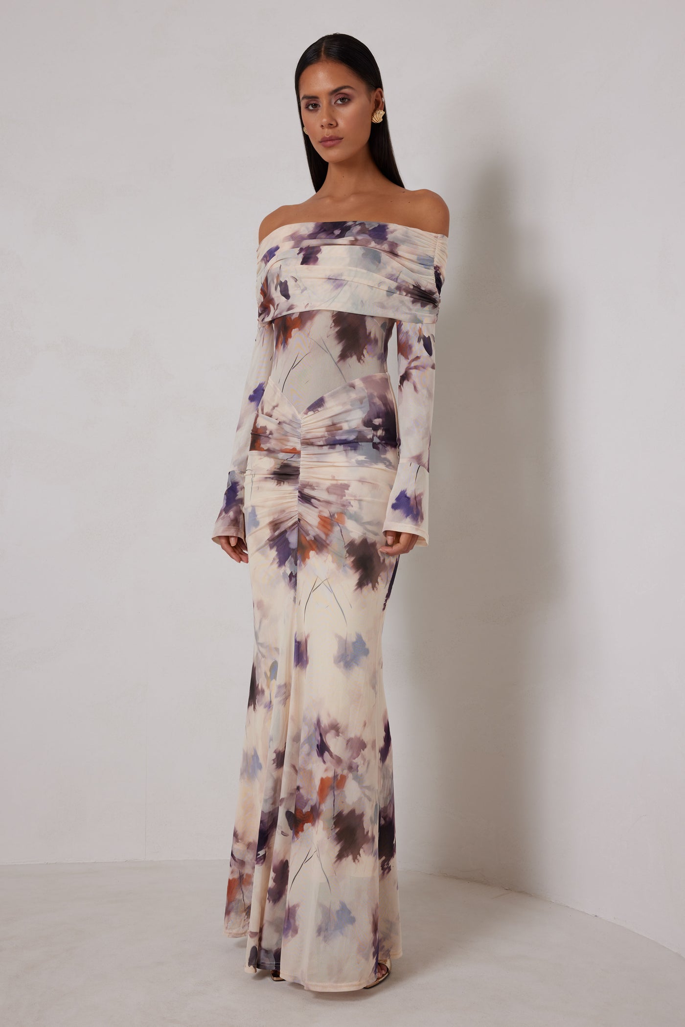Paige Dress - Watercolour Bloom