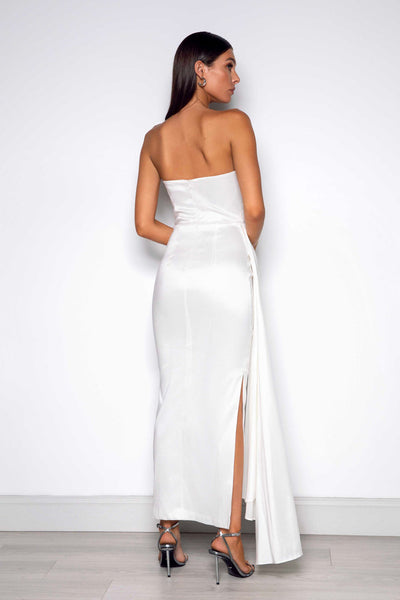 Paulina Dress - White - SHOPJAUS - JAUS