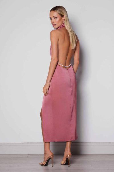 Phoenix Dress - Rose Pink - SHOPJAUS - JAUS