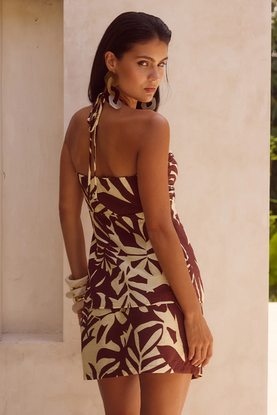 Matelo Mini Dress - Matelo Print - SHOPJAUS - JAUS
