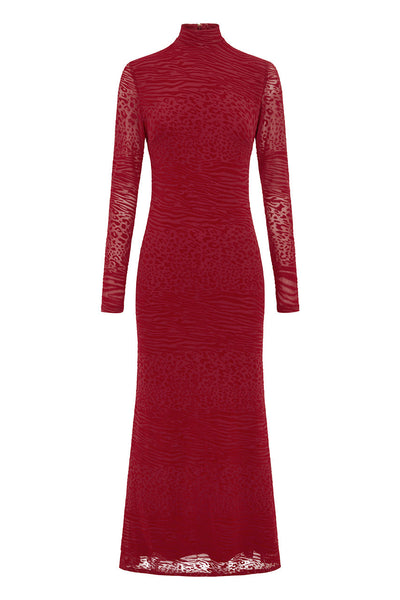 Reia Maxi Dress - Red - SHOPJAUS - JAUS