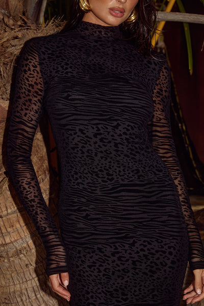 Reia Maxi Dress - Black - SHOPJAUS - JAUS