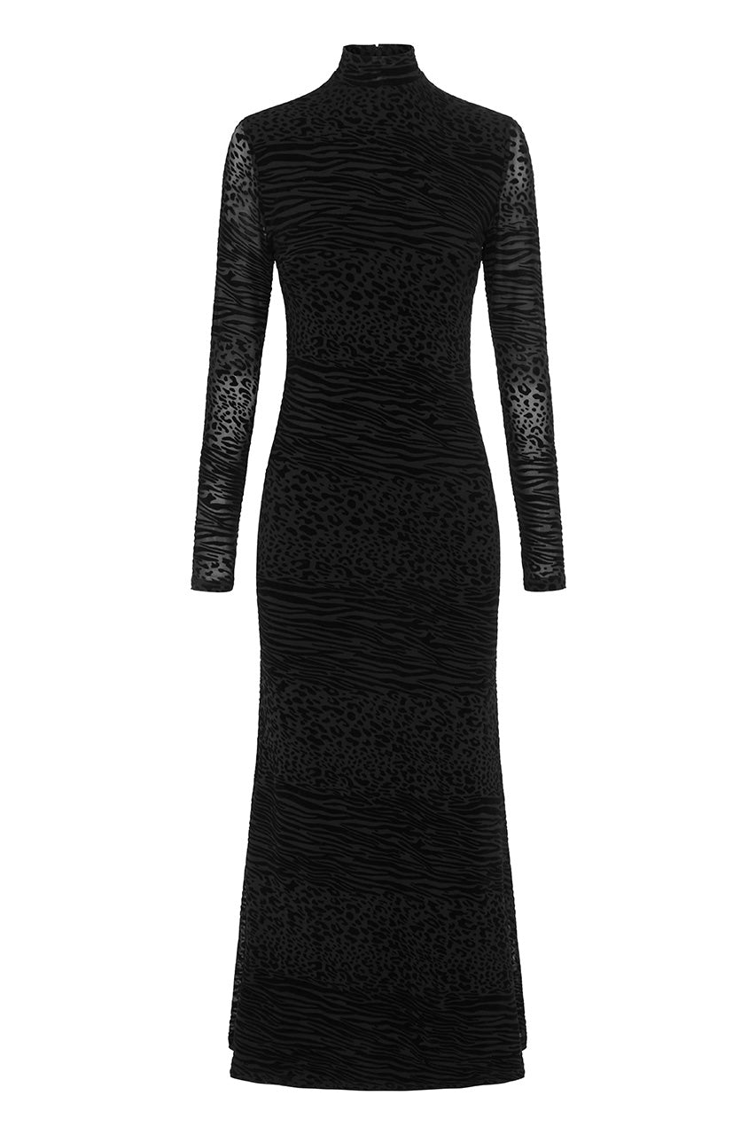 Reia Maxi Dress - Black - SHOPJAUS - JAUS