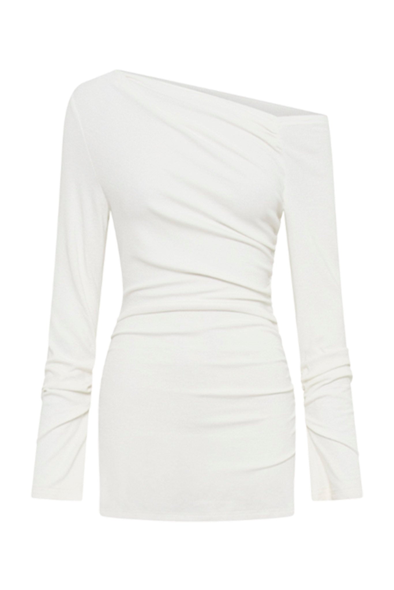 Reyna Mini Dress - White - SHOPJAUS - JAUS