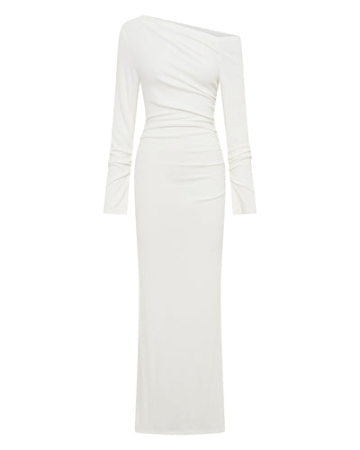 Reyna Maxi Dress - White - SHOPJAUS - JAUS