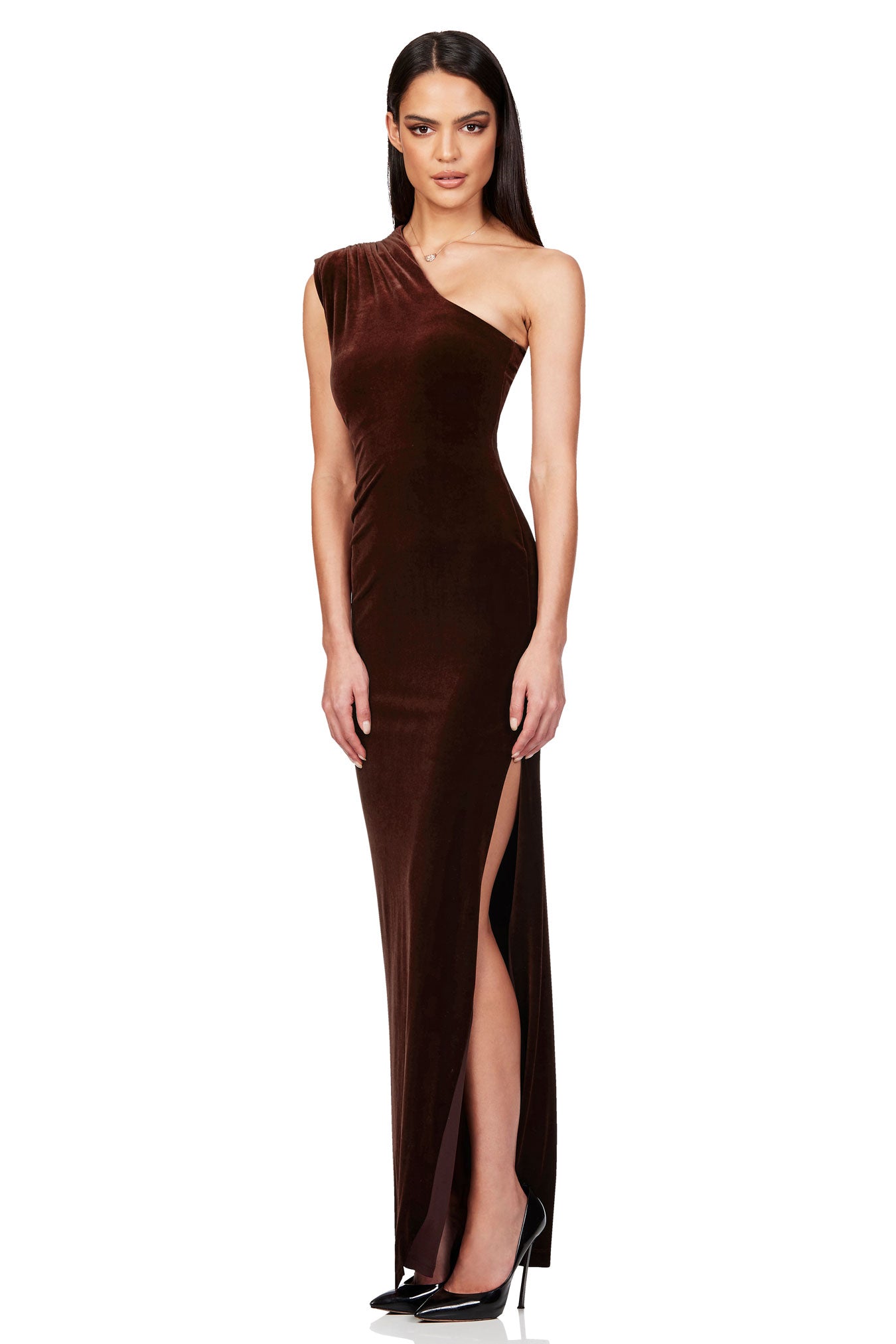 Nookie Rumi Gown - Chocolate - SHOPJAUS - JAUS