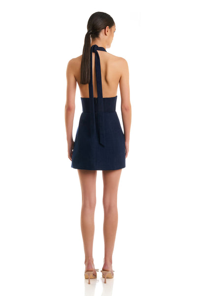 Roberta Dress - Denim - SHOPJAUS - JAUS