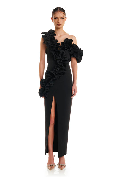 Rosanna Dress - Black - SHOPJAUS - JAUS