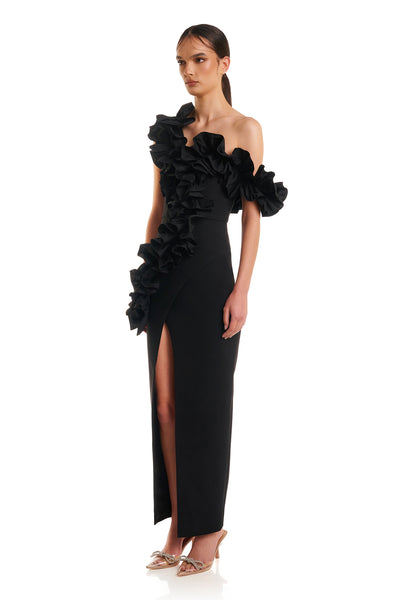 Rosanna Dress - Black - SHOPJAUS - JAUS