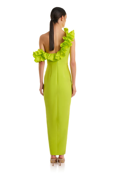 Rosanna Dress - Lime - SHOPJAUS - JAUS