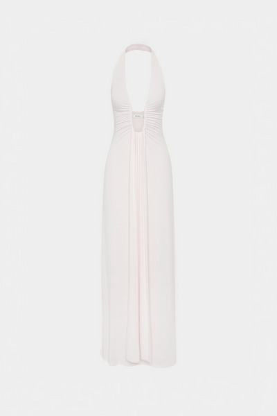 Jennifer Cupro Maxi Dress - White - SHOPJAUS - JAUS