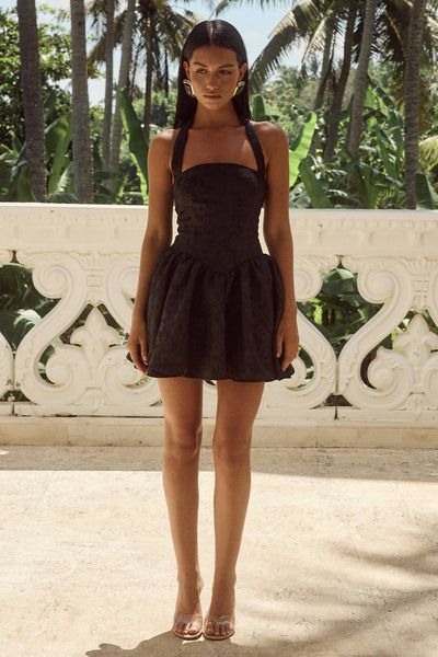 Sabina Mini Dress - Black - SHOPJAUS - JAUS