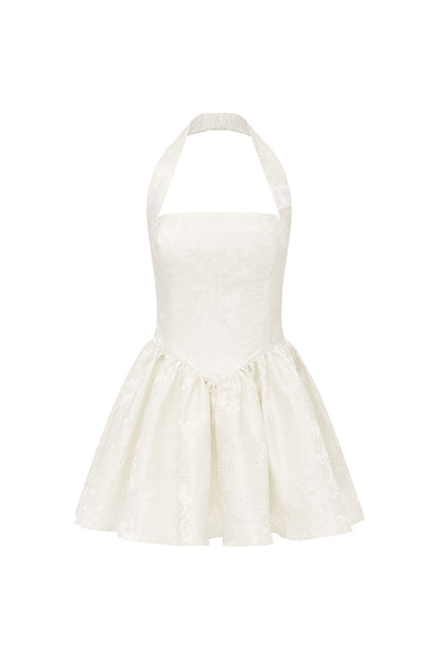 Sabina Mini Dress - Ivory - SHOPJAUS - JAUS