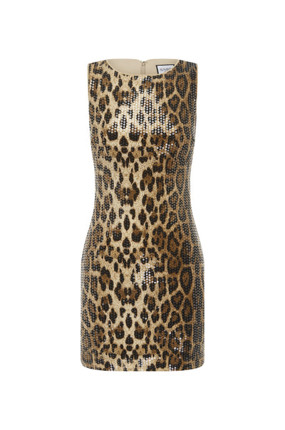 Saylor Mini Dress - Leopard - SHOPJAUS - JAUS