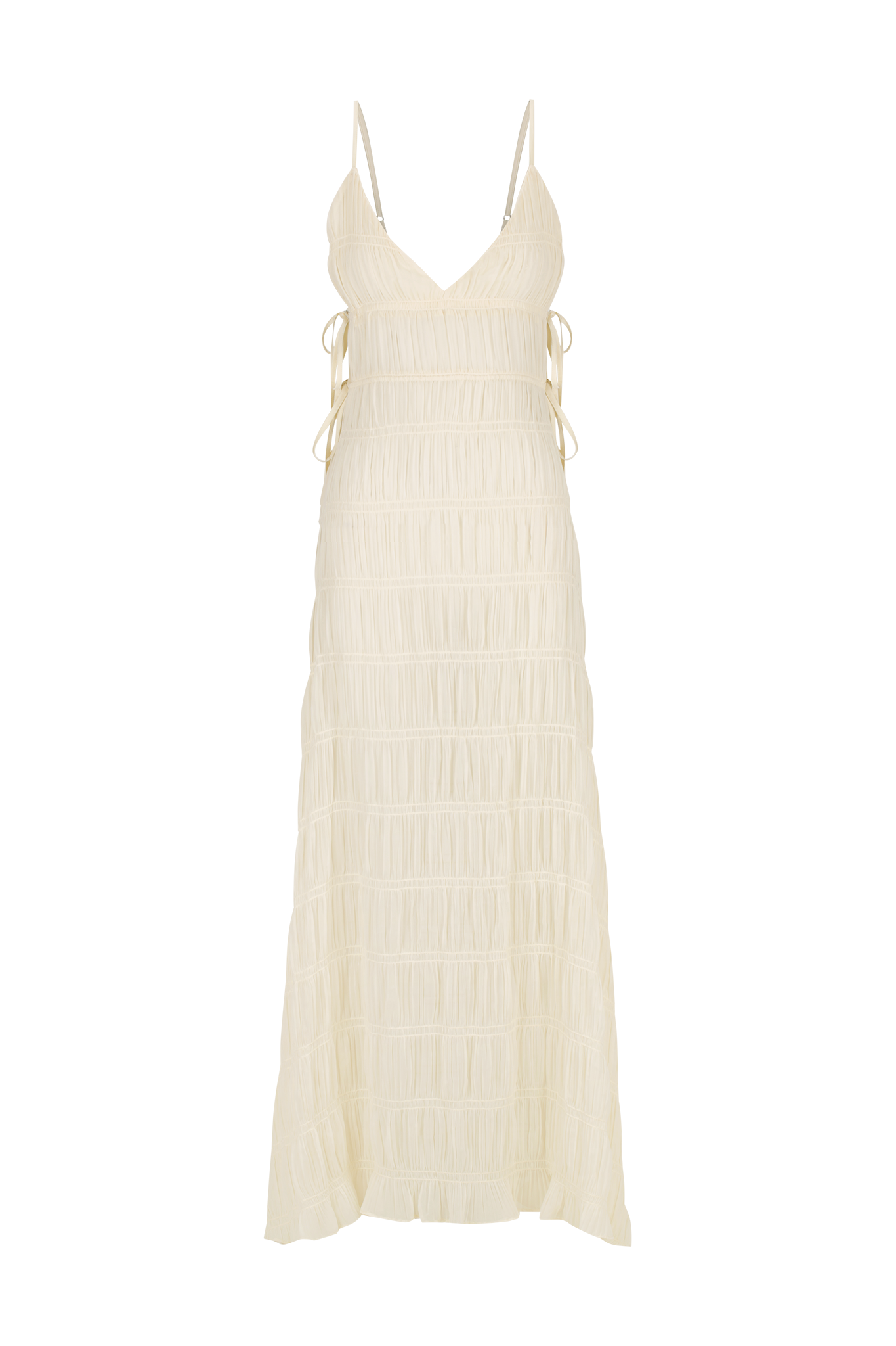 La Louisiane Maxi Dress - Shell - SHOPJAUS - JAUS