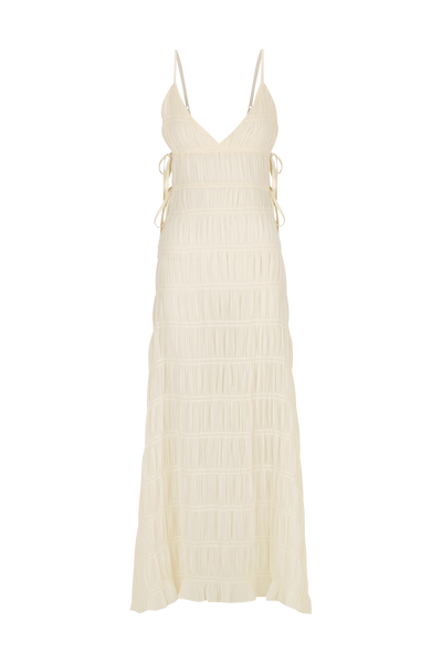 La Louisiane Maxi Dress - Shell - SHOPJAUS - JAUS