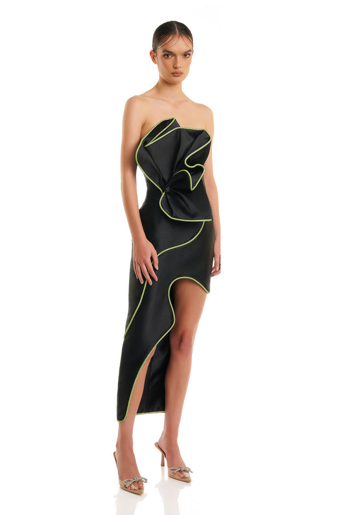 Salina Dress - Black - SHOPJAUS - JAUS