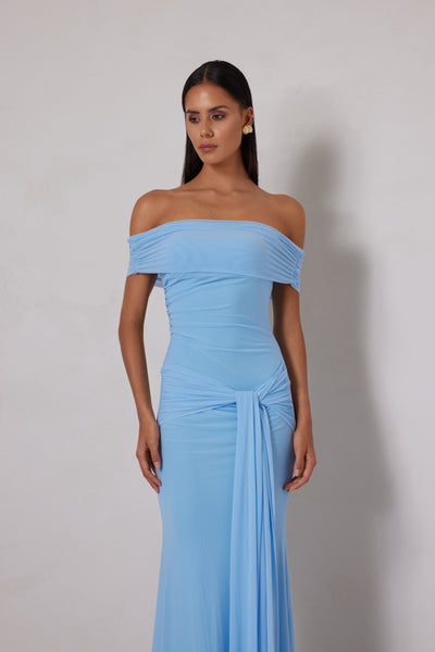 Saylor Dress - Sky Blue