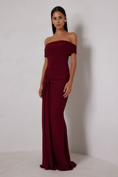 Saylor Dress - Wine