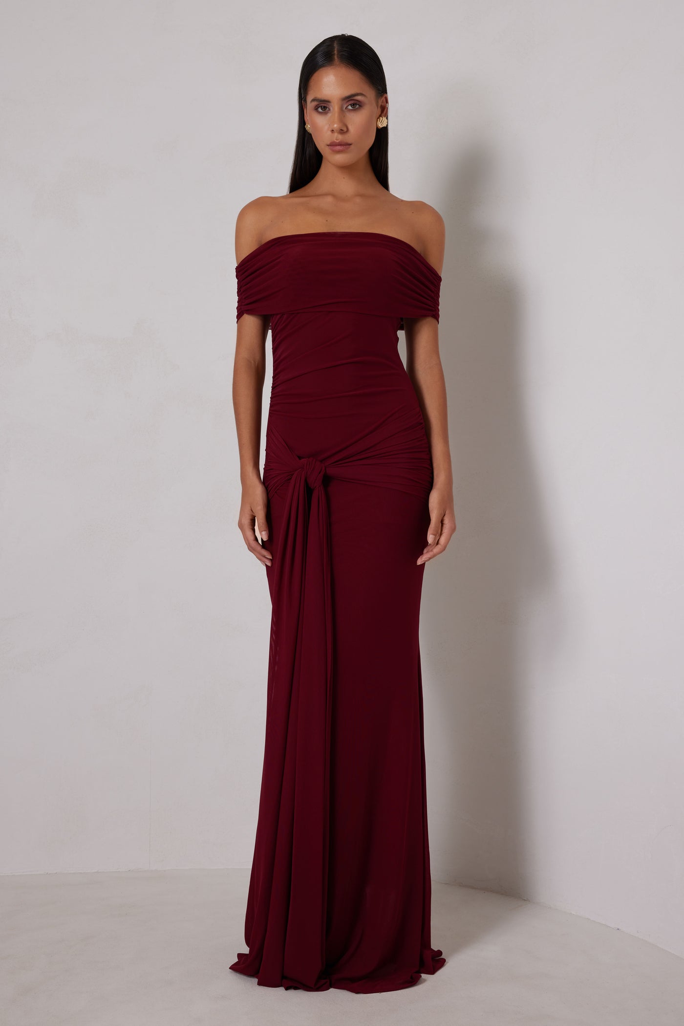 Saylor Dress - Wine