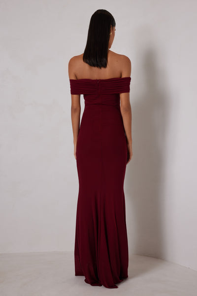Saylor Dress - Wine