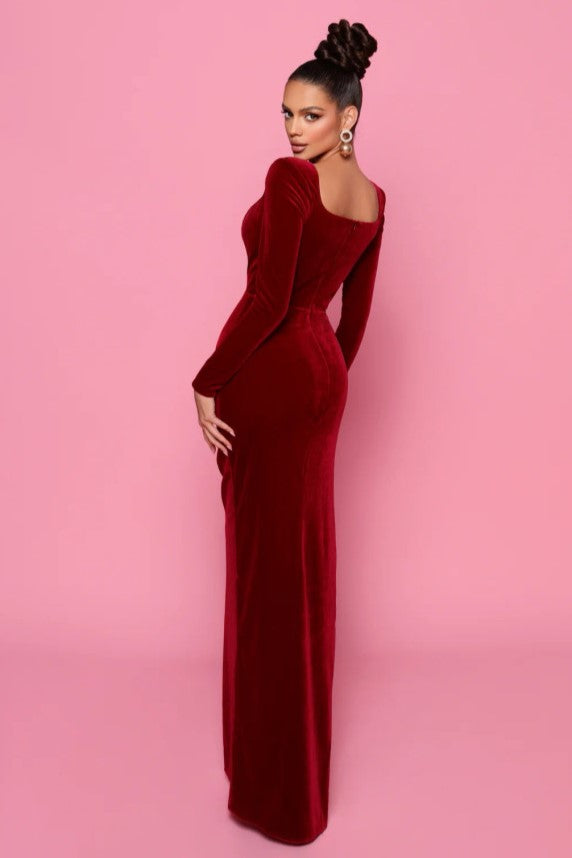 Cartia Dress - Ruby - SHOPJAUS - JAUS