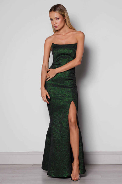 Serena Dress - Emerald - SHOPJAUS - JAUS
