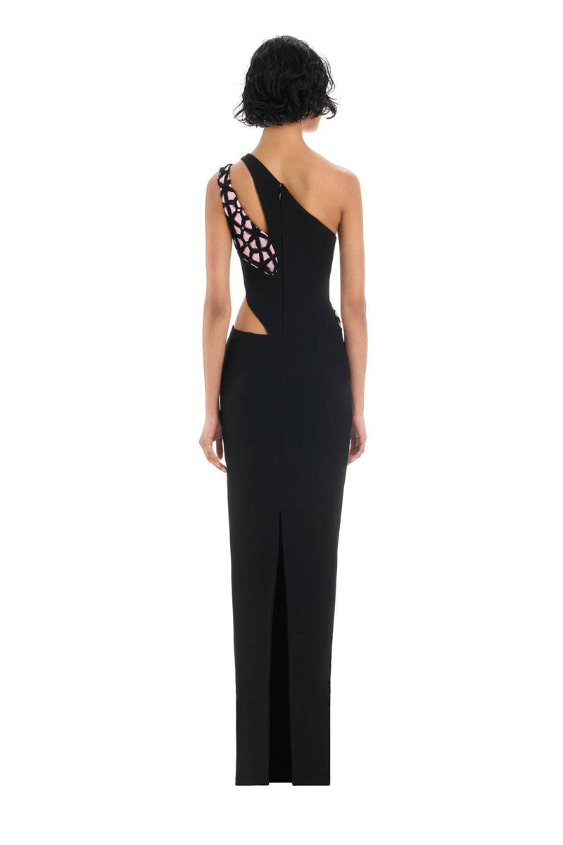 Shay Gown - Black/Pink - SHOPJAUS - JAUS