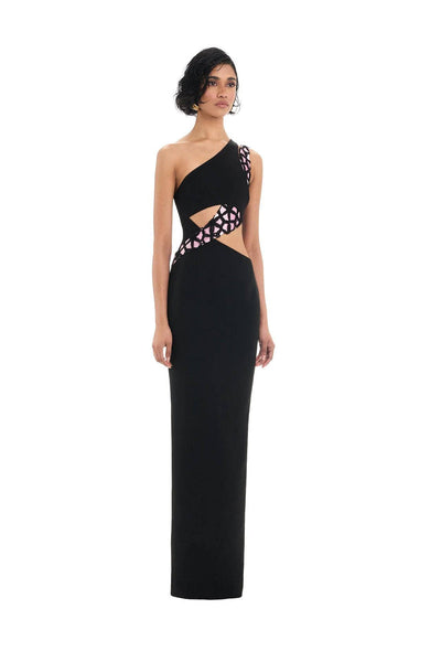 Shay Gown - Black/Pink - SHOPJAUS - JAUS