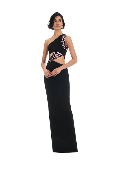 Shay Gown - Black/Pink - SHOPJAUS - JAUS