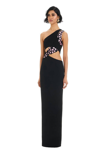 Shay Gown - Black/Pink - SHOPJAUS - JAUS