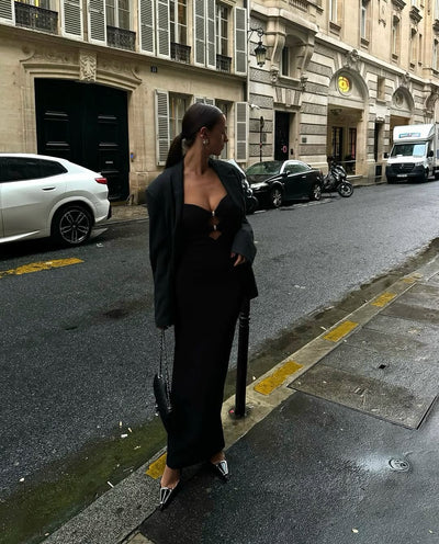 Nookie Muse Maxi Dress - Black - SHOPJAUS - JAUS