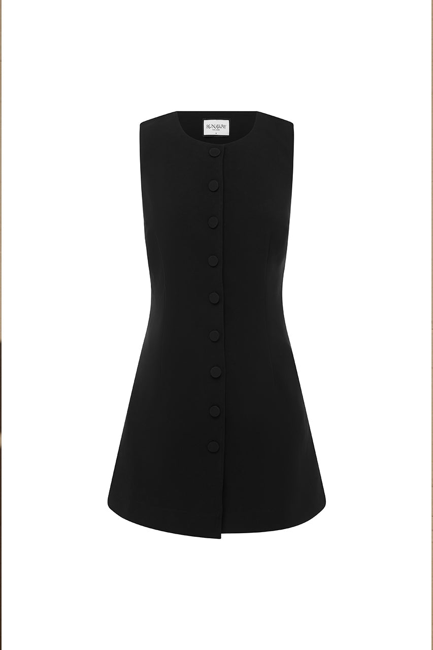 Tylah Mini Dress - Black - SHOPJAUS - JAUS