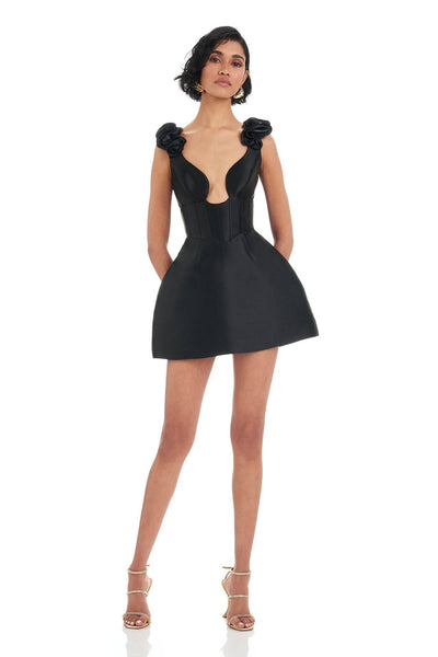 Taria Dress - Black - SHOPJAUS - JAUS